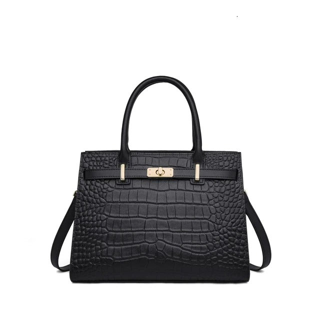 670 Women's Quality Hot Fashion Business Handbag Genuine Leather