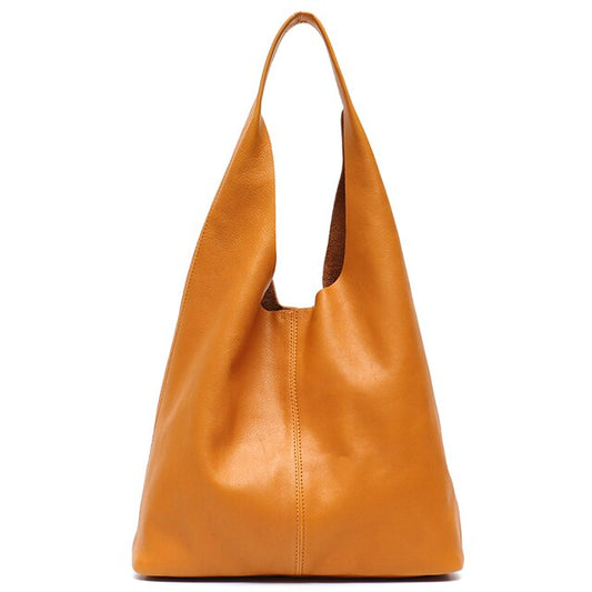 ladies genuine leather hobo bag