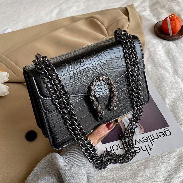 black luxury bag