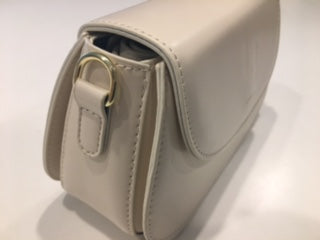 white handbag side view liliana bags