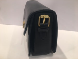 liliana bags vintage messenger bag black side view