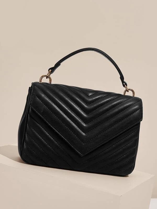 black colour handbag