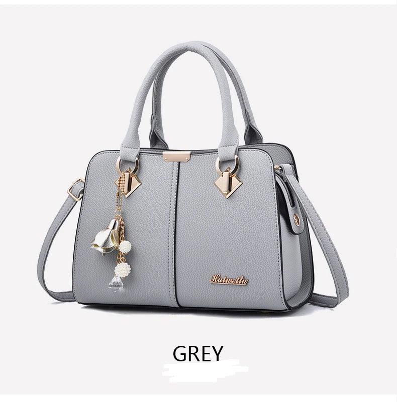grey ladies handbag