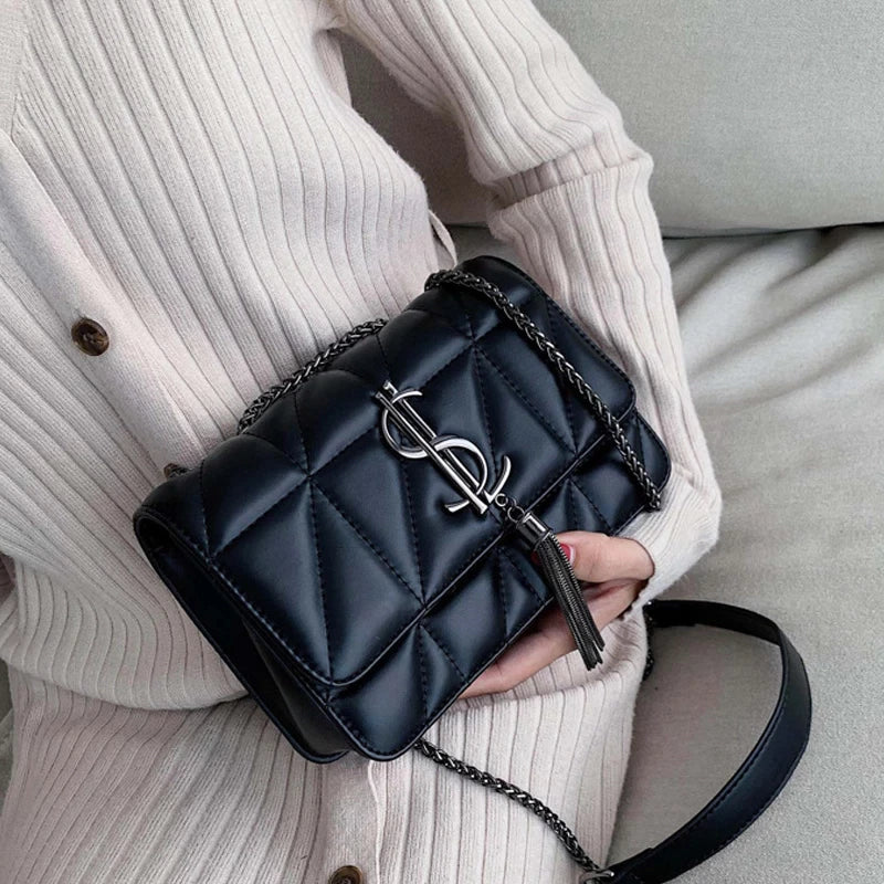 black luxury bag