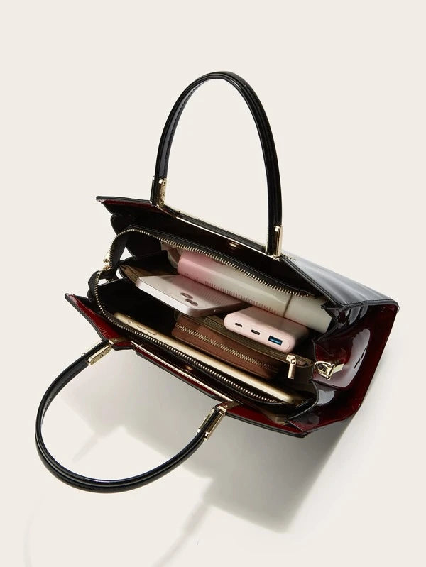 handbag inside view